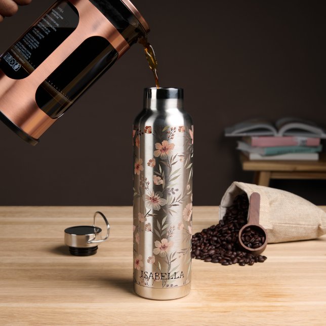 Azure Flow Water Bottle (Coffee (Rotated))
