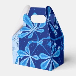Azure Frost Flower Favour Box