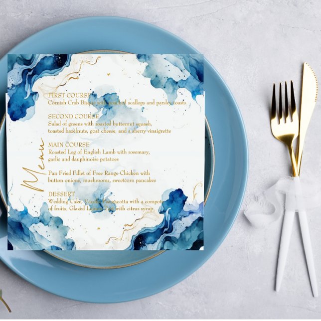 AZURE Marble Dreams Gala Menu (Creator Uploaded)