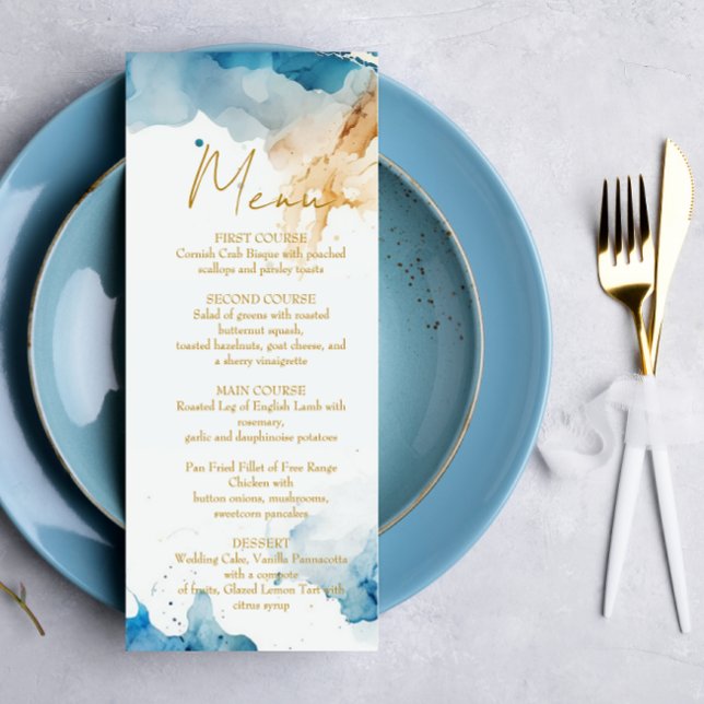 AZURE Marble Dreams Gala Menu (Creator Uploaded)