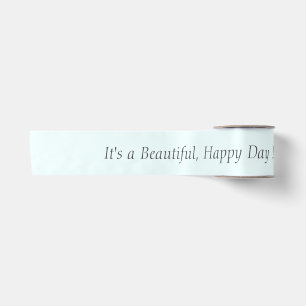 Azure Mist Pale Blue F0FFFF - Custom or Blank Satin Ribbon