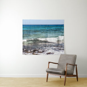 Azure Ocean Tapestry