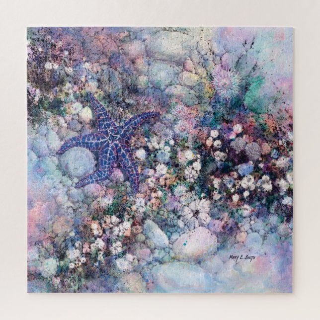 "Azure Pisaster" jigsaw puzzle (Vertical)