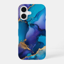 Azure Royale Luxury Sapphire Teal Marble 