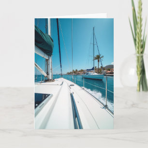 Azure Skies Fathers Day Card