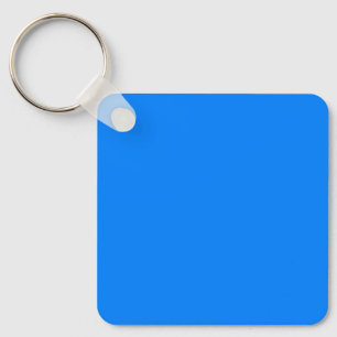 Azure (solid color)  keychain
