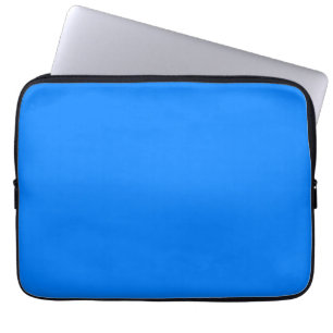 Azure (solid colour) laptop sleeve