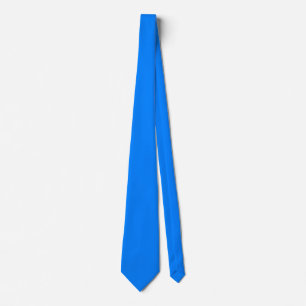 Azure (solid colour)  tie