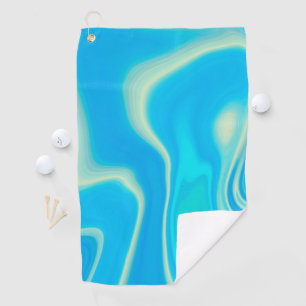 Azure Tide Golf Towel