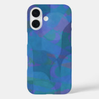 Azure Tides – Oceanic Abstract Geometry