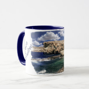 Azure Window Attraction In Gozo Island Mug