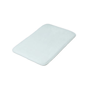 Azure (X11/web colour) (solid colour) Bath Mat