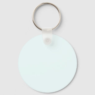 Azure (X11/web colour) (solid colour) Keychain