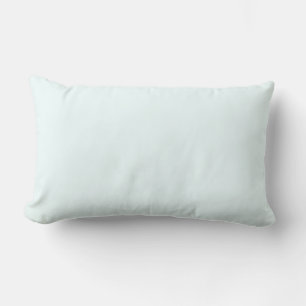 Azure (X11/web colour) (solid colour) Lumbar Pillow