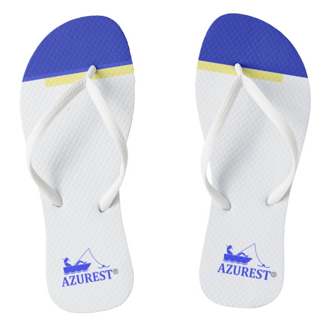 AZUREST logo flip-flops Flip Flops (Footbed)