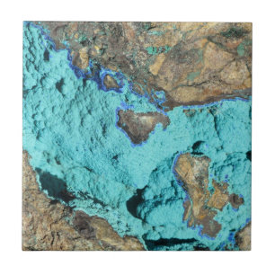 Azurite & Malachite Tile