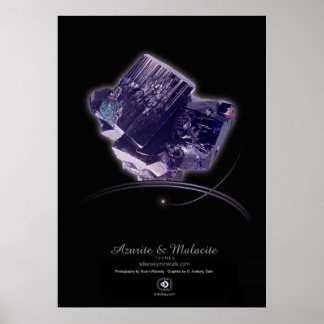 AZURITE & MALACITE POSTER