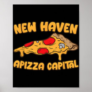 Azza Ct Zza Catal Of The World New Haven Connectic Poster