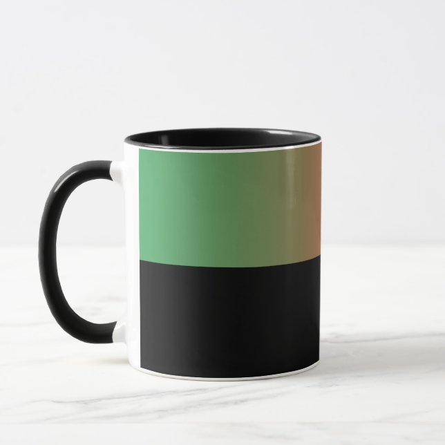 B05 - Tasse avec dégradé de couleur rouge-vert (Gauche)