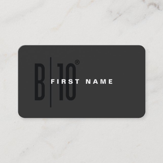 B10 - All Managers Business Card (Front)