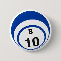 B10 Bingo Ball button