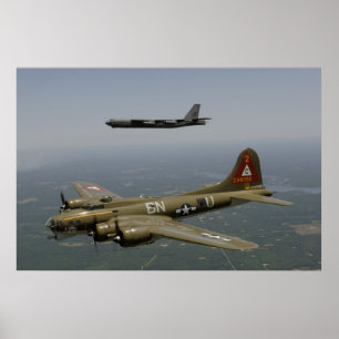 B17 & B52H Poster