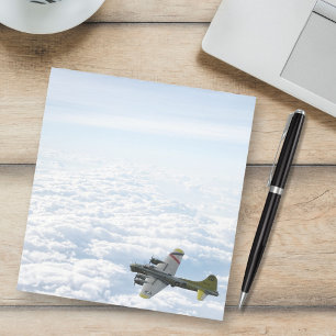 B17 Flying Fortress WWII Bomber Airplane Notepad