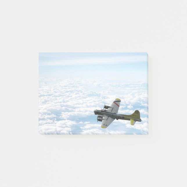 B17 Flying Fortress WWII Bomber Airplane Post-it Notes (Front)