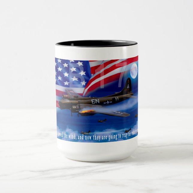 B17 With Bomber Harris Quote Mug (Center)