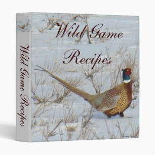 B22 Ring-necked Pheasant Binder