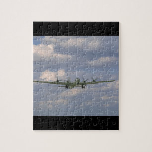 B29 Flying. (plane_WWII Planes Jigsaw Puzzle