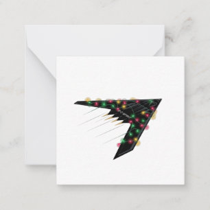 B2 Stealth Spirit Christmas Airplane Jet Digital Card