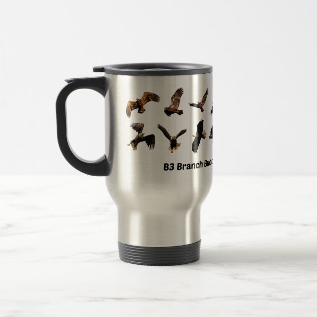 B3 Branch Buddies Stainless Steal Mug (Left)