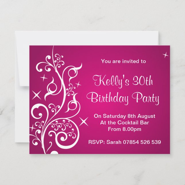 B3 INVITATION (Front)