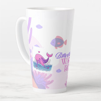 B3lly of the Whal3 latte mug