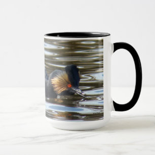 B8 Eared Grebe Courting Mug