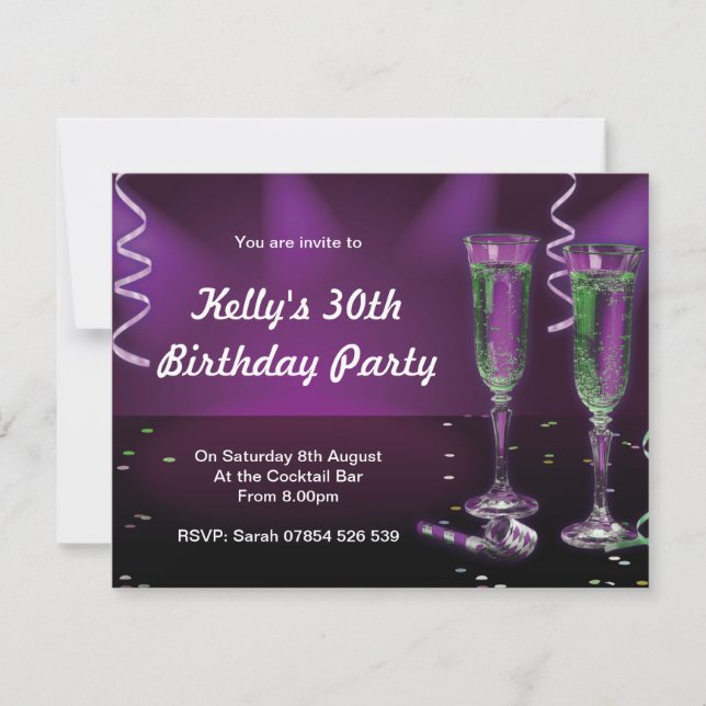B8 INVITATION (Front)