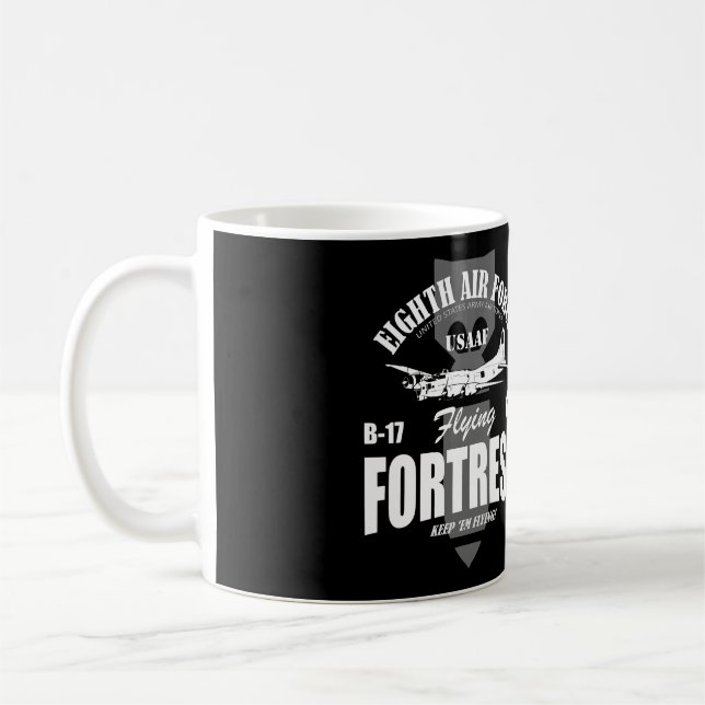 B-17 Flying Fortress Coffee Mug (Left)