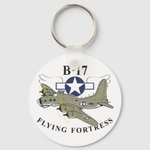 B-17 flying fortress keychain