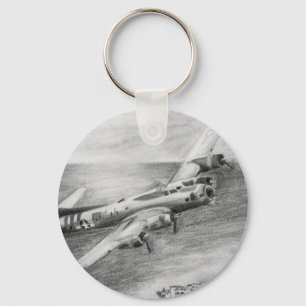 (B-17) Flying Fortress Keychain
