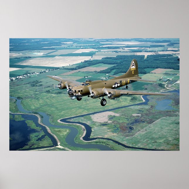 B-17 Flying Fortress Poster (Front)