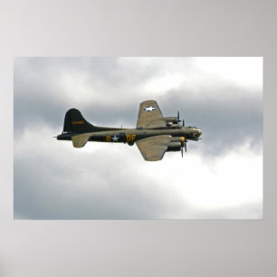 B-17 Flying Fortress Poster