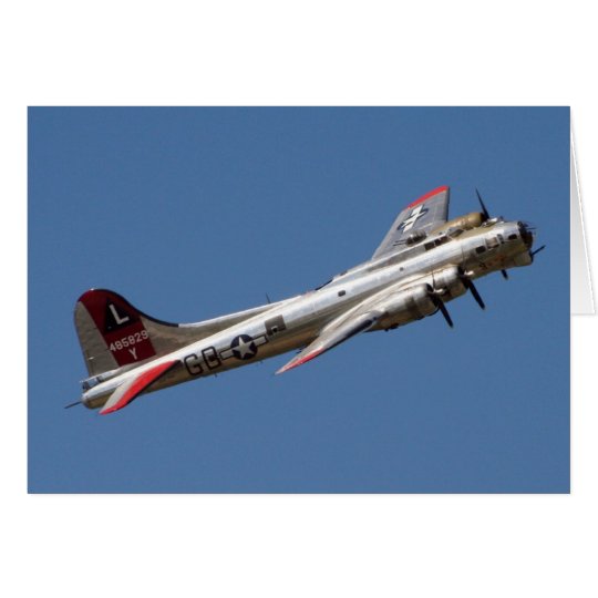 B-17 G Yankee Lady Card