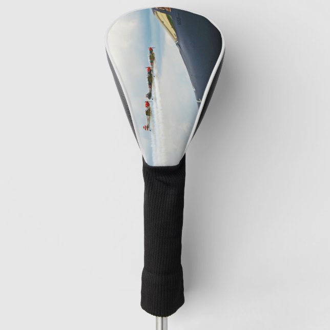B-1 Bomber and WWII Fighters Golf Head Cover (Front)