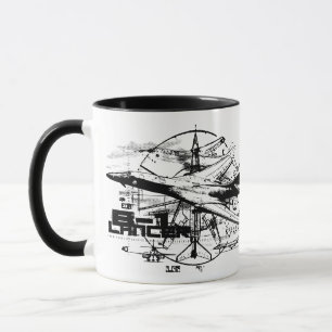 B-1 Lancer 11 oz Ringer Mug
