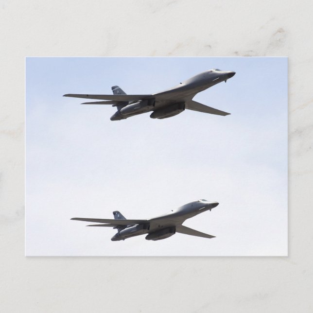 B-1 Lancers Postcard (Front)