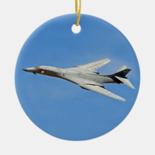 B-1B Lancer Bomber Wings Swept Ceramic Ornament