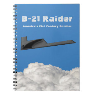 B-21 Raider Stealth Bomber Notebook