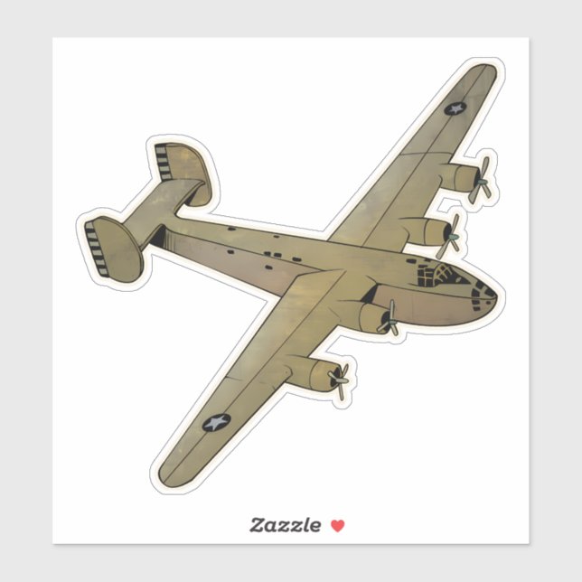 B-24 Liberator, Bomber Aircraft (Sheet)