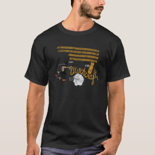 B 24 Liberator Witchcraft WW2 Bomber Vintage Nose  T-Shirt